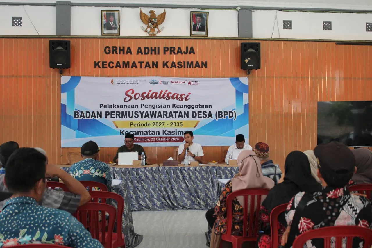 Siapkan BPD 2027–2035, Kecamatan Kasiman Perkuat Sinergi Desa