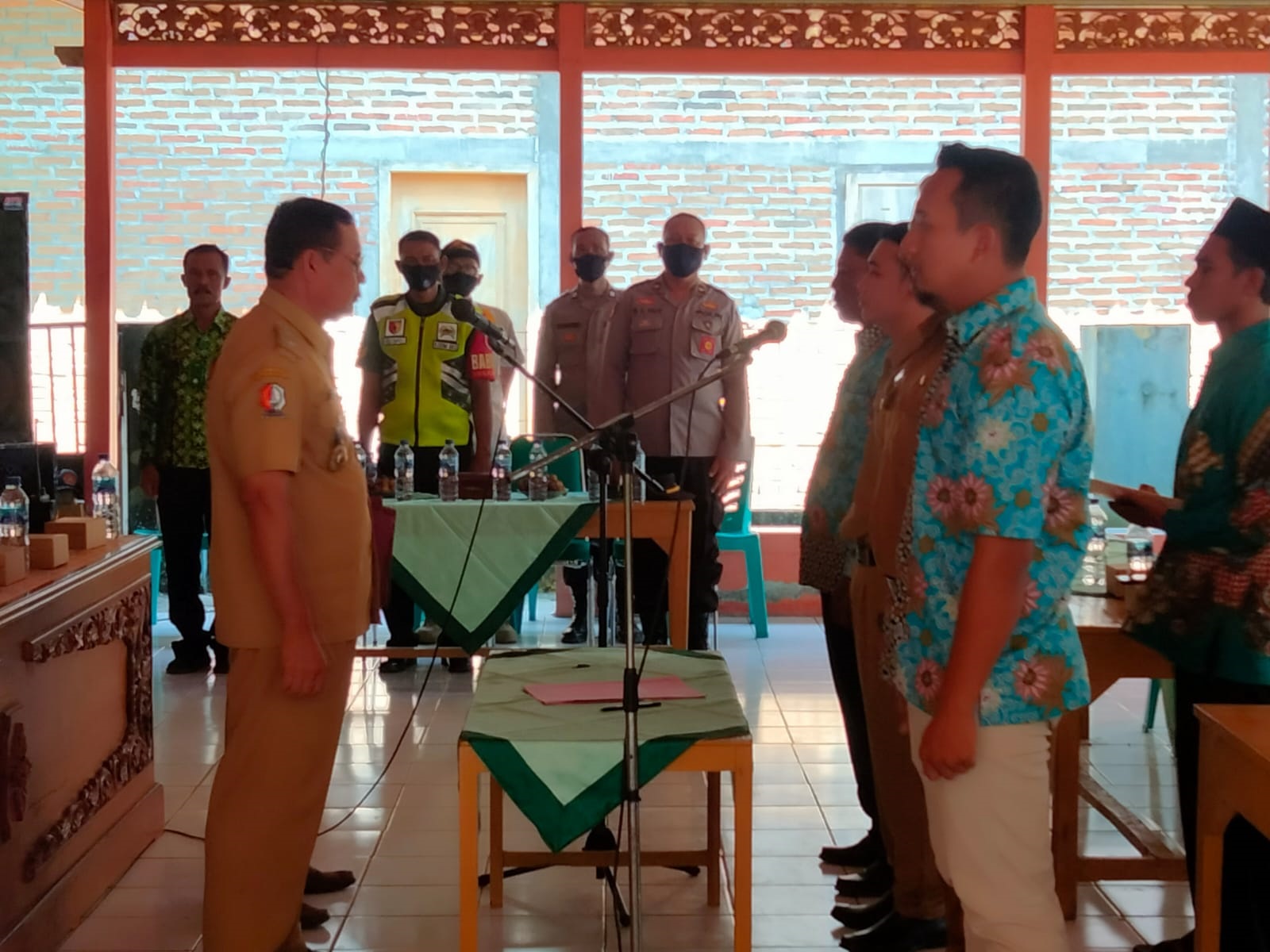 PELANTIKAN PERANGKAT DESA BESAH