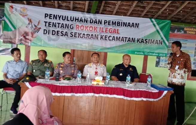 PENYULUHAN DAN PEMBINAAN ROKOK ILEGAL