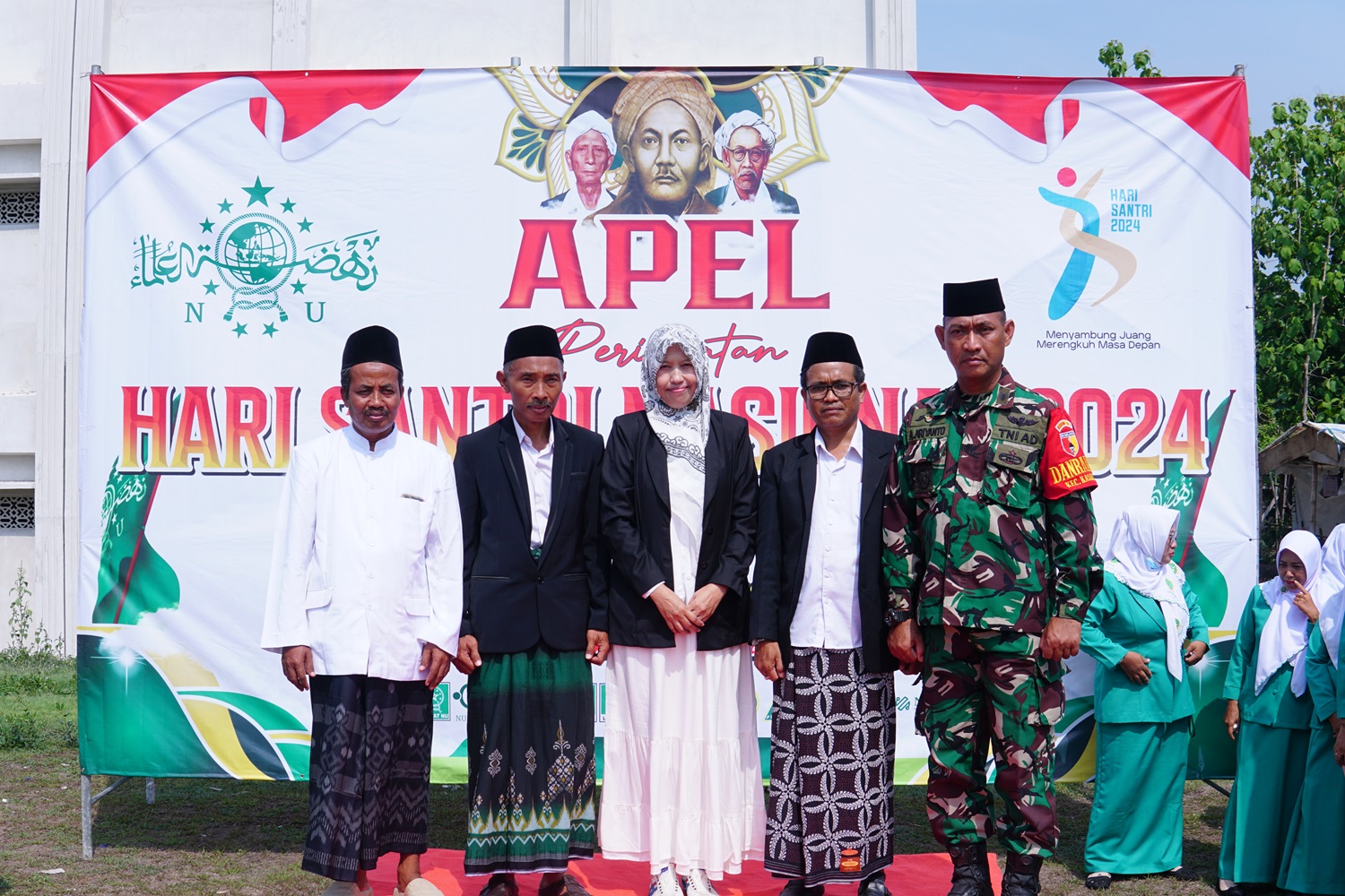 Apel Hari Santri Nasional 2024 Kecamatan Kasiman