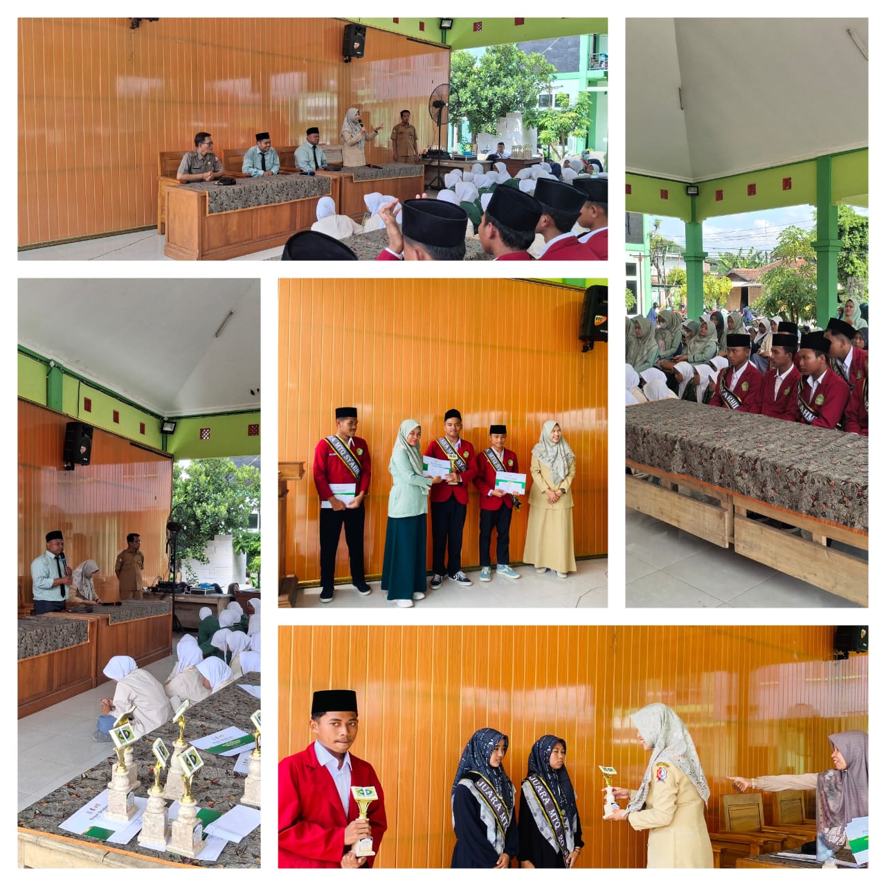 Camat Kasiman Serahkan Hadiah Lomba MTQ Tingkat Kabupaten Bojonegoro 2024