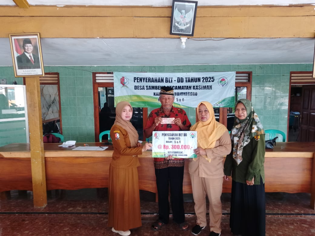 Penyaluran BLT‑DD Tahap VI di Desa Tembeling Berlangsung Aman dan Tertib