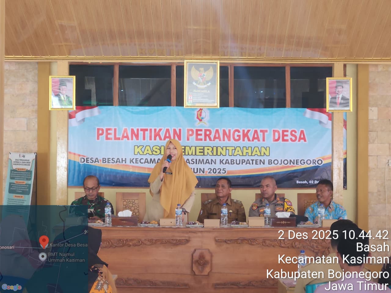 Pelantikan Kepala Seksi Pemerintahan Desa Besah Sukses Digelar 2 Desember 2025