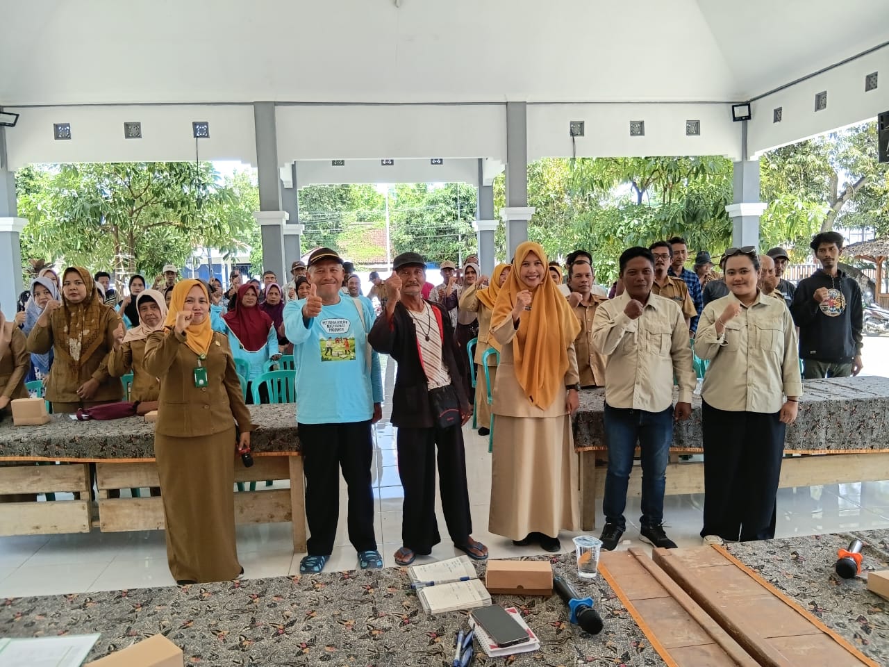 Rapat Koordinasi & Evaluasi GAYATRI di Kecamatan Kasiman
