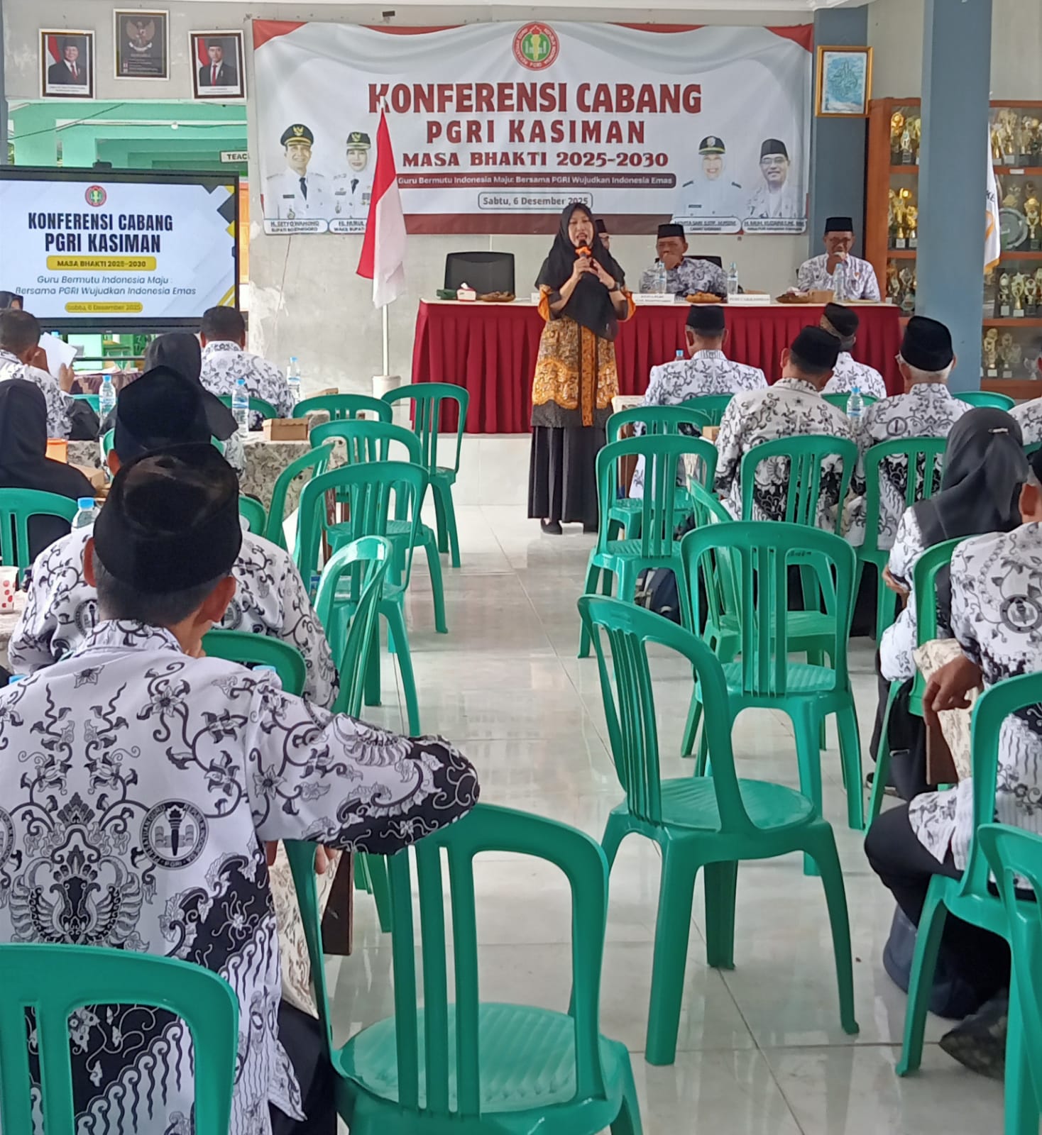 Koperensi Cabang PGRI Kasiman Masa Bakti 2025-2030
