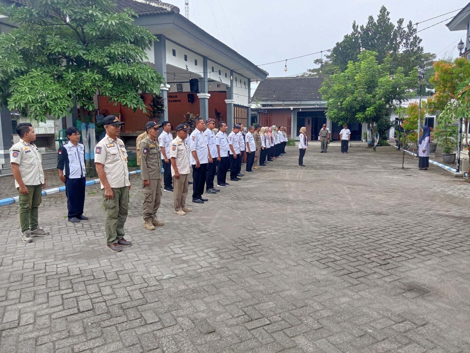 Apel Pagi Peringatan Hari Kartini 2026 di Kecamatan Kasiman Berlangsung Khidmat