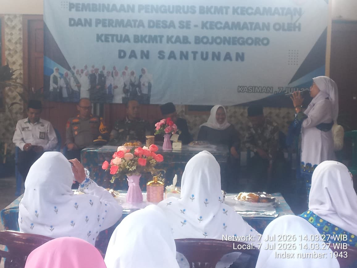 BKMT Kasiman Gelar Pembinaan dan Santunan