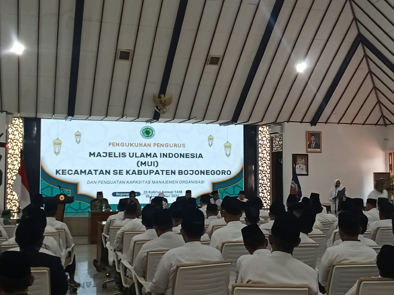 Pengukuhan Pengurus MUI Kecamatan Se-Kabupaten Bojonegoro, Perkuat Peran Ulama dalam Pembinaan Umat
