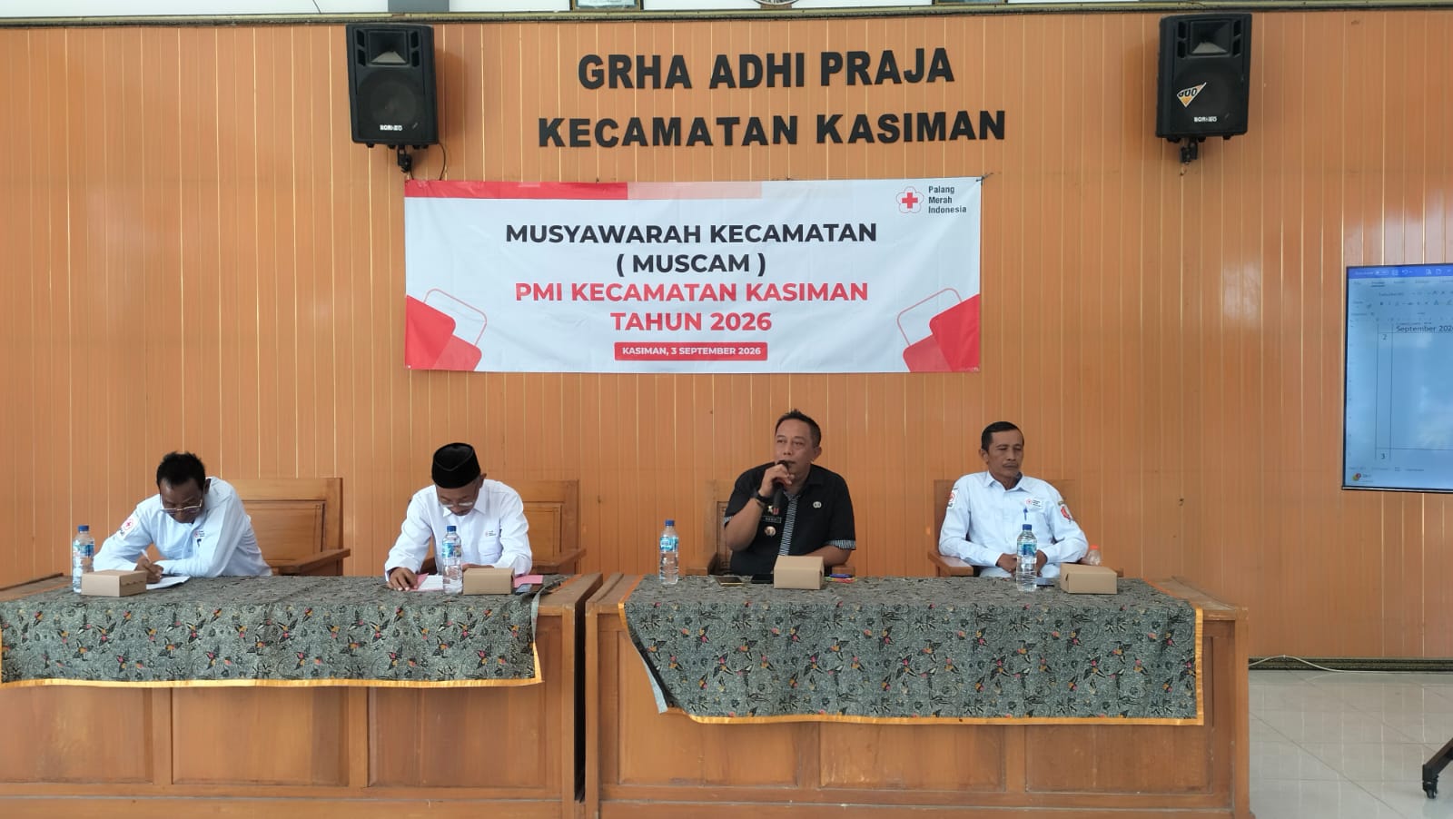 Muscam PMI Kecamatan Kasiman Tahun 2026, Perkuat Soliditas dan Kesiapsiagaan Relawan