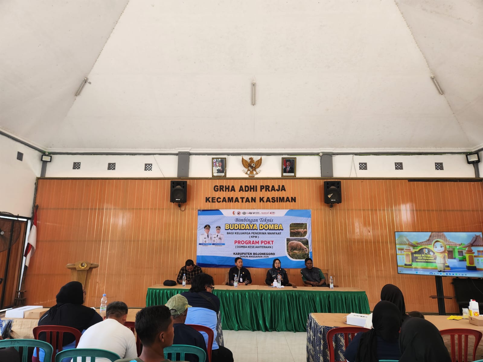 Kecamatan Kasiman Gelar Bimbingan Teknis Program Domba Kesejahteraan bagi 80 KPM
